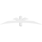 Ekena Millwork Davenport Architectural Grade PVC Gable Bracket, 72"W x 15"H x 4"D x 4"F, 5/12 Pitch GBP072X15X0404DAV00 - alternate 5